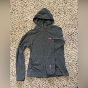 Northface fleece hoodie